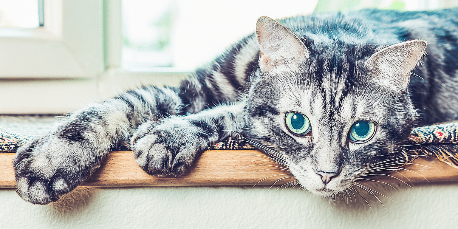 Blog: Katzenkrankenversicherung richtig abschließen – Katze am Fensterbrett