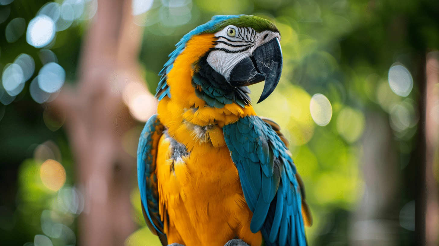 Ara in natürlicher Umgebung – Symbolbild für Leistungen der Papageienkrankenversicherung